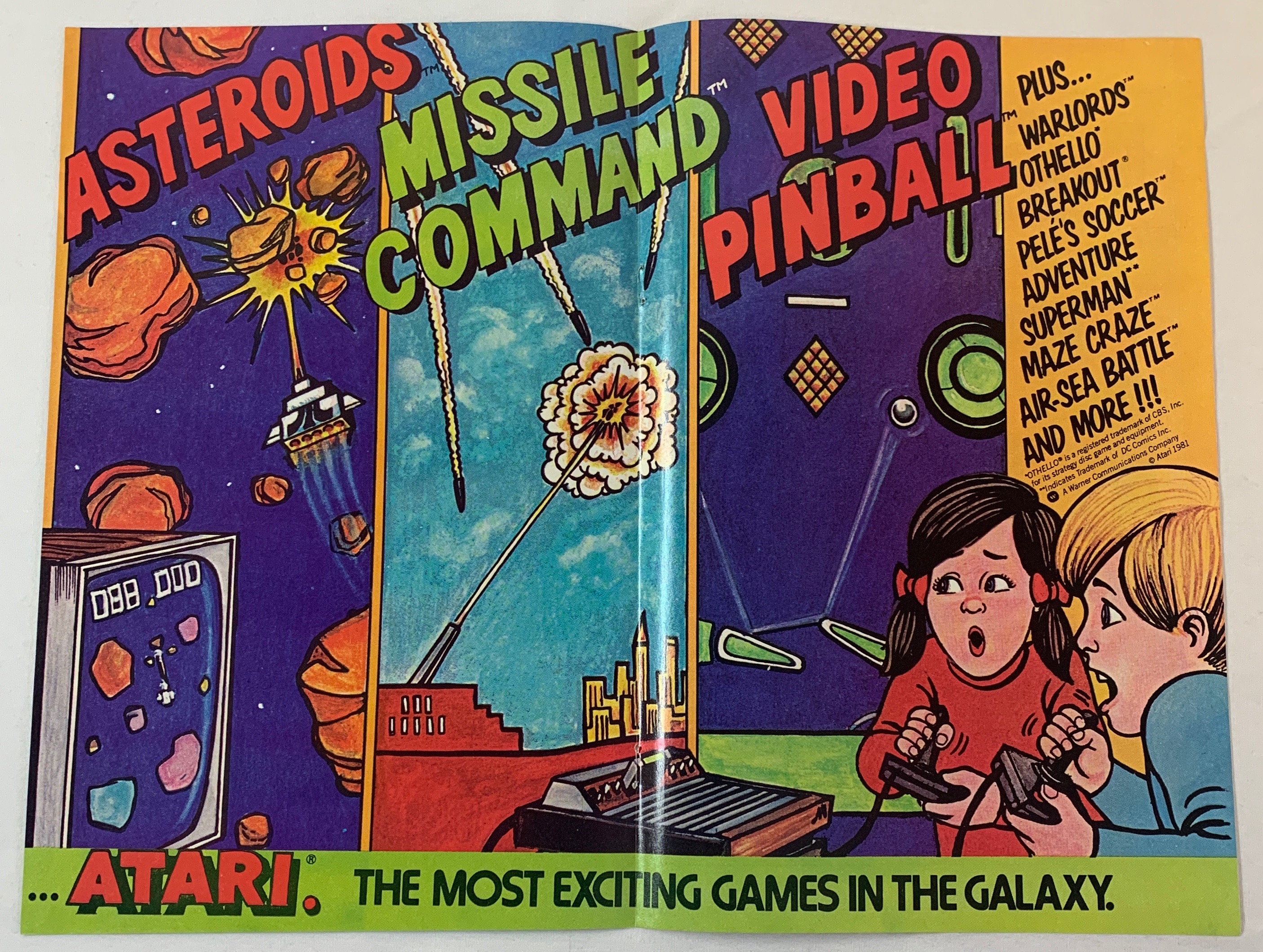 Asteroids - Atari - Shock Games