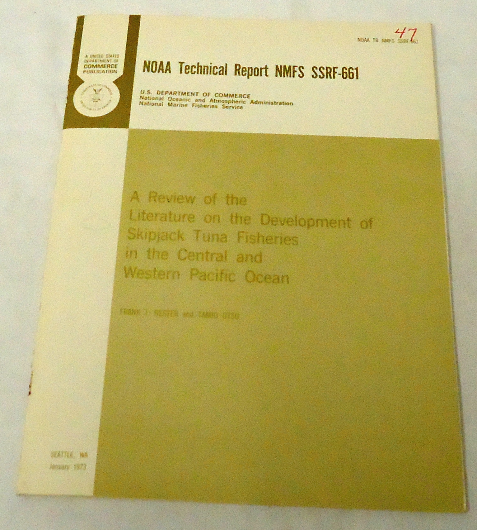 literature review on fisheries