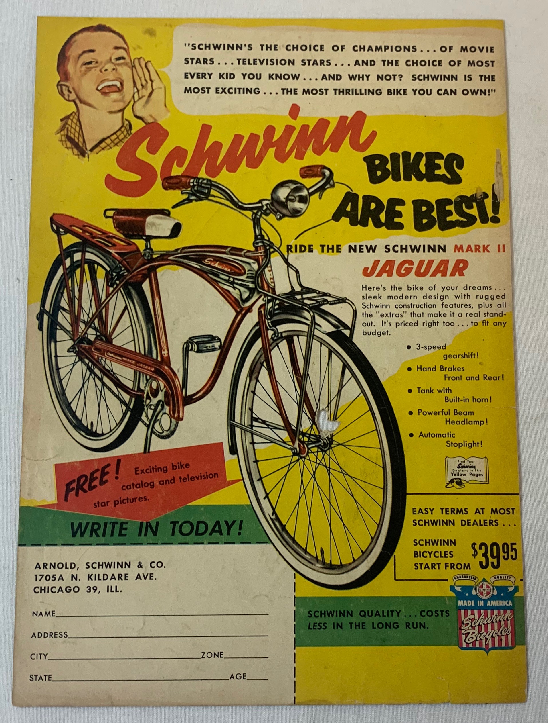 schwinn bike dealer near me